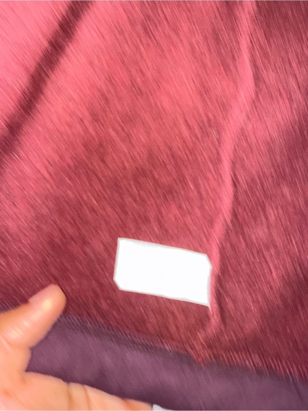 Goodfellow & Co Burgundy Full-Zip Performance Jacket